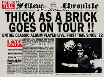 Imagem da notícia: Jethro Tull anuncia comemorações especiais de Thick is a Brick